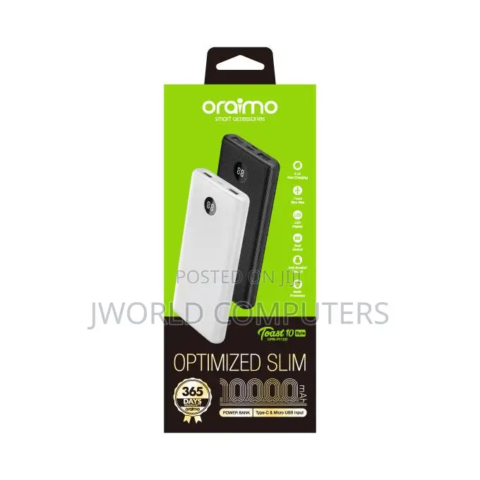 Oraimo 27,000mah Massive Power Bank (Opb-P271d)