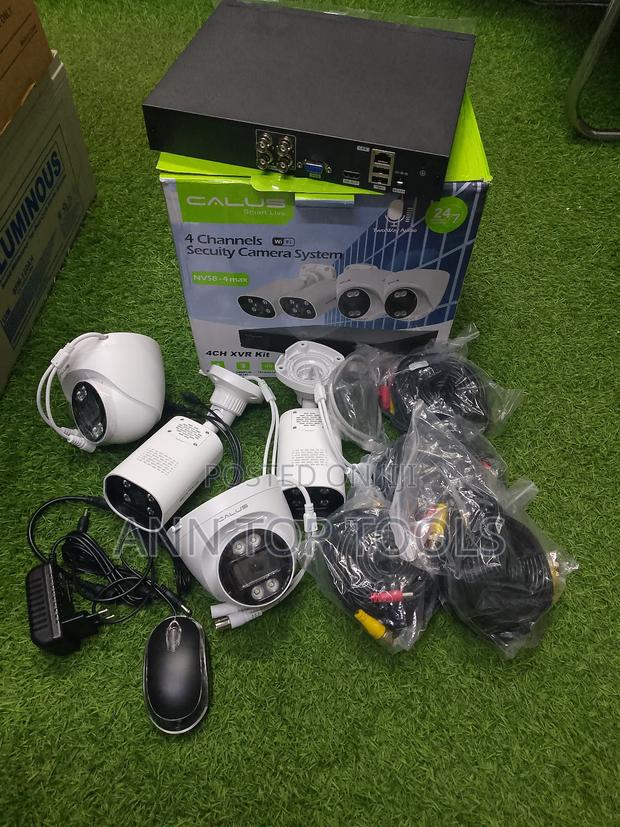 CCTV 4 Channel Lightning Security System - main view