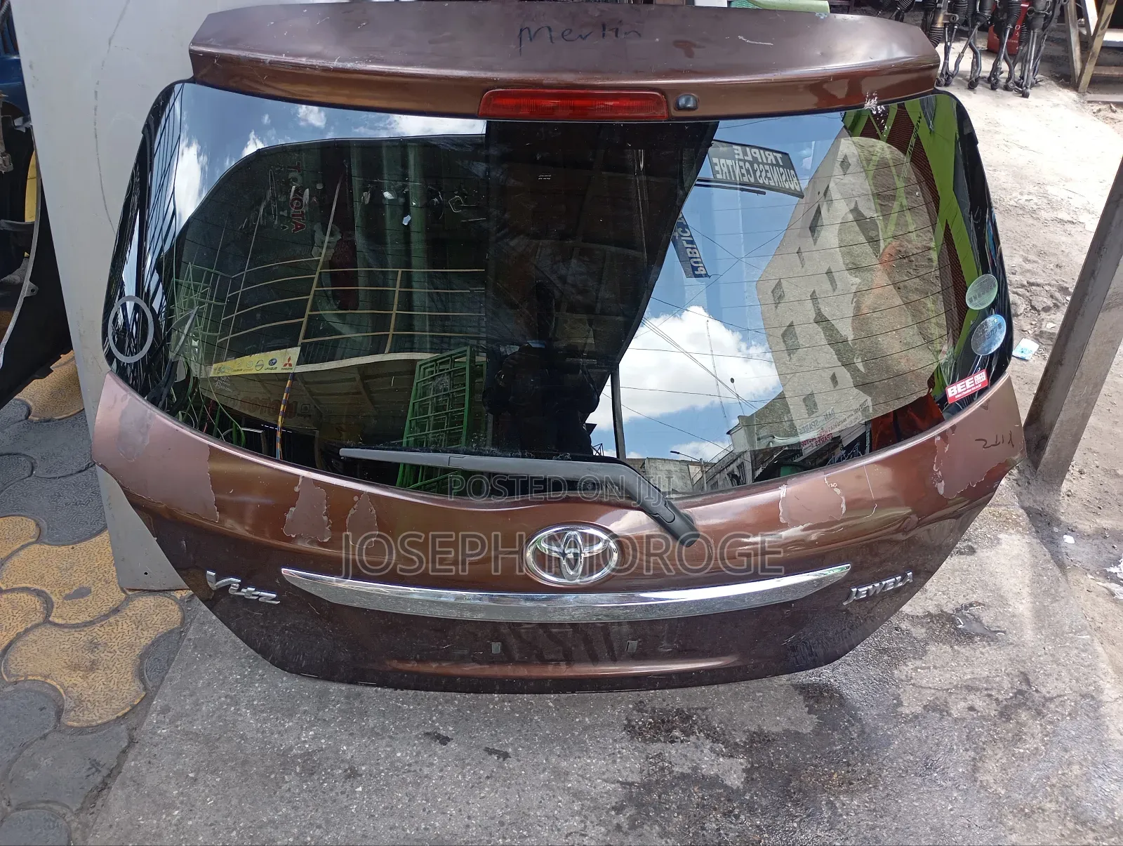 Juwella Vitz 2013 Tailgate/Boot