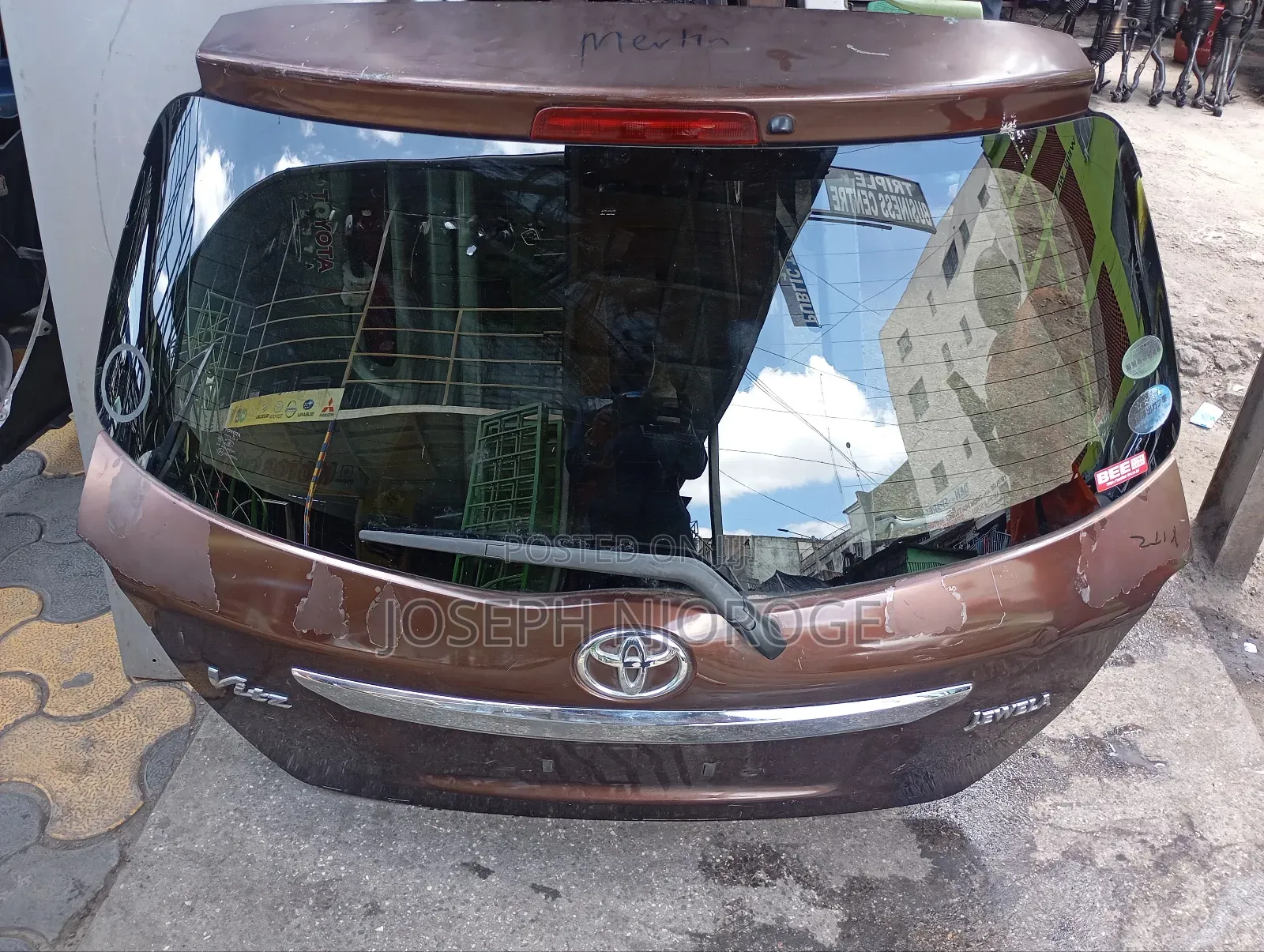 Juwella Vitz 2013 Tailgate/Boot