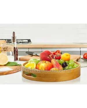 Multifunctional Big Sized 4 in 1 Bamboo Trays