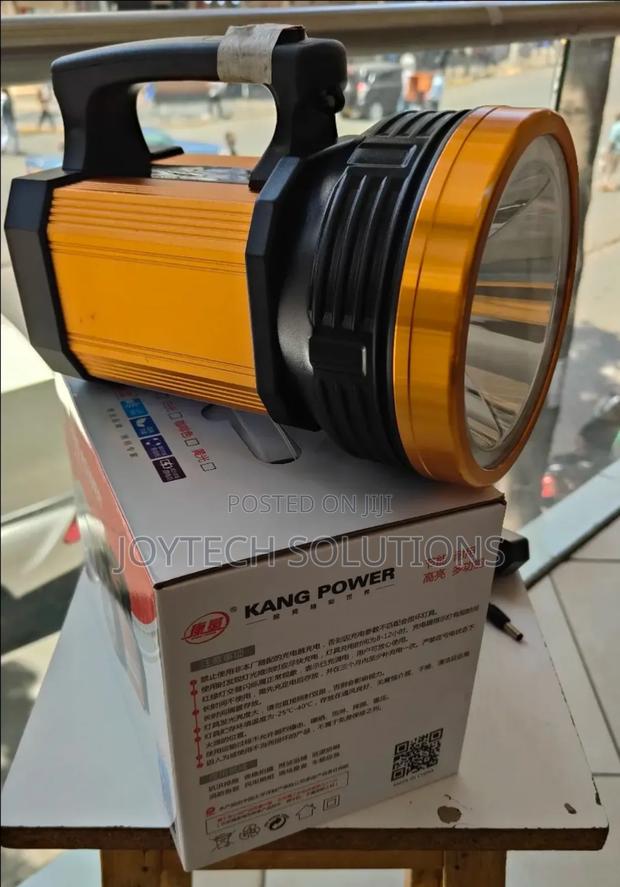 Kangpower Kp-9901 120w Portable Rechargeable Torch, 2 Km Searchlights