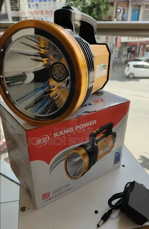 Kangpower Kp-9901 120w Portable Rechargeable Torch, 2 Km Searchlights