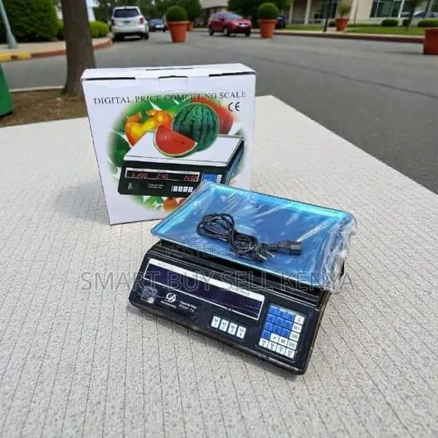 Reliable Performance Acs40 40kg Shop Weighing Scale With Led Screen