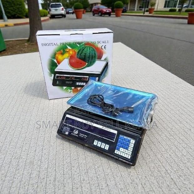 Reliable Performance Acs40 40kg Shop Weighing Scale With Led Screen