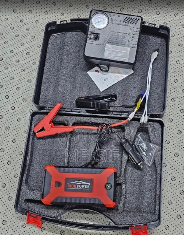 High-Power Multi-Function Car Jump Starter Kit 12v 99800mah - main view