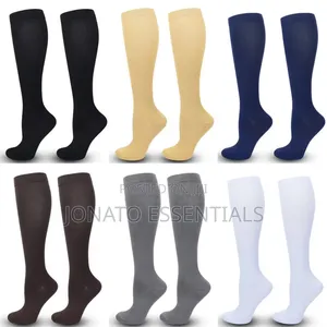 Pair of Compression Socks for Varicose Veins, Swelling and Sports