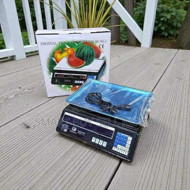 Space Efficient Acs40 40kg Digital Scale With Led Display Power - main view