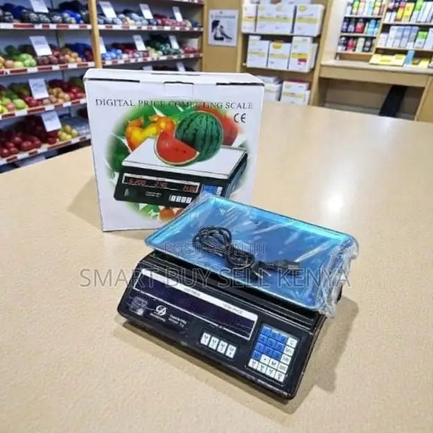 Energy Saving Acs40 Price Scale With Led Display Rechargeable