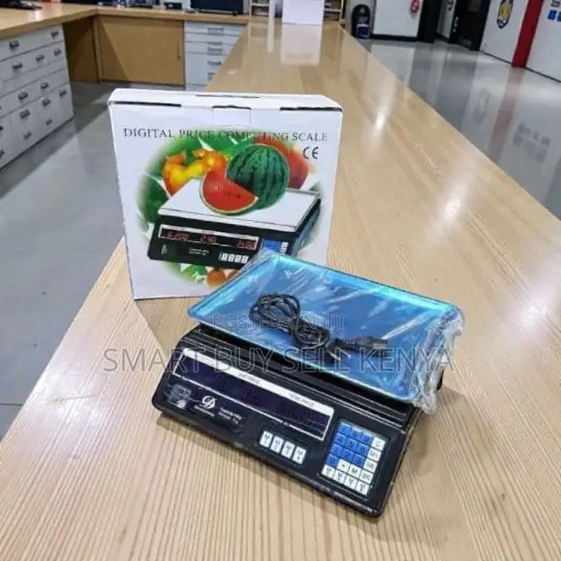 Quality Ensured Acs40 40kg Computing Scale Led Display Battery