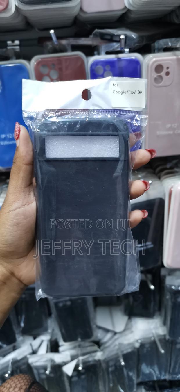 Darax Silicone Case for Google Pixel 8a Soft Flexible Rubber Material - main view