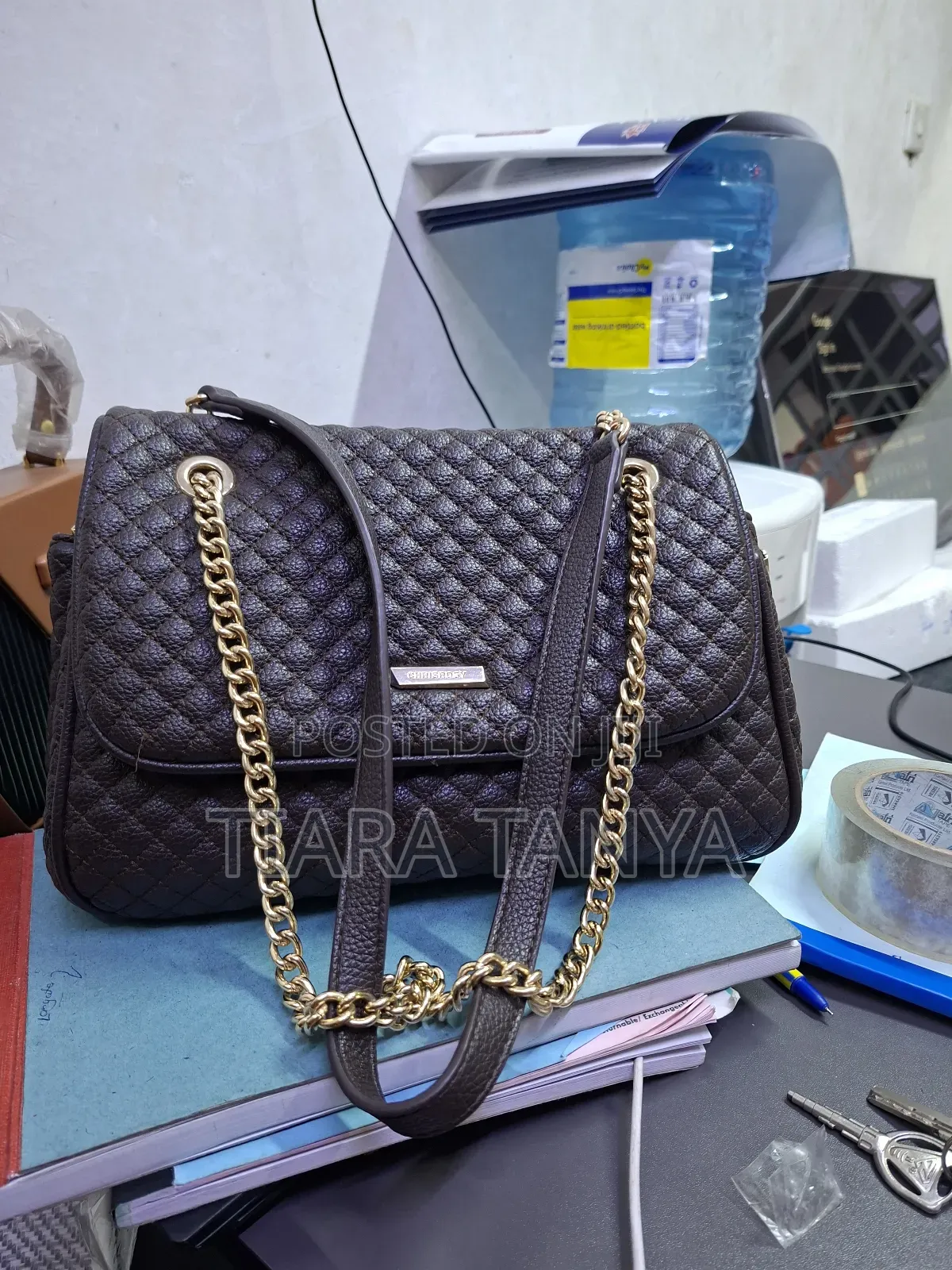 Quality Brown Big Leather Handbag