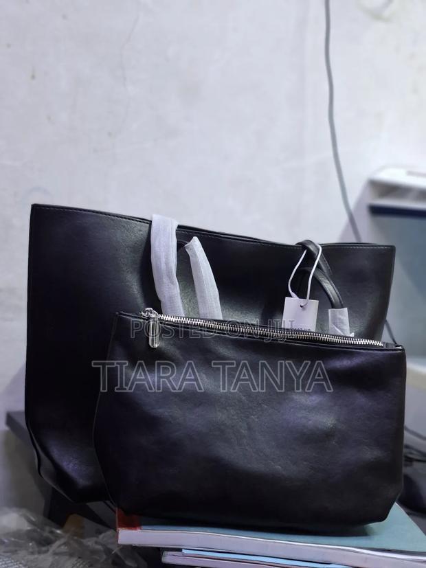 Large 2 in 1 Quality Leather Handbag - thumbnail 4