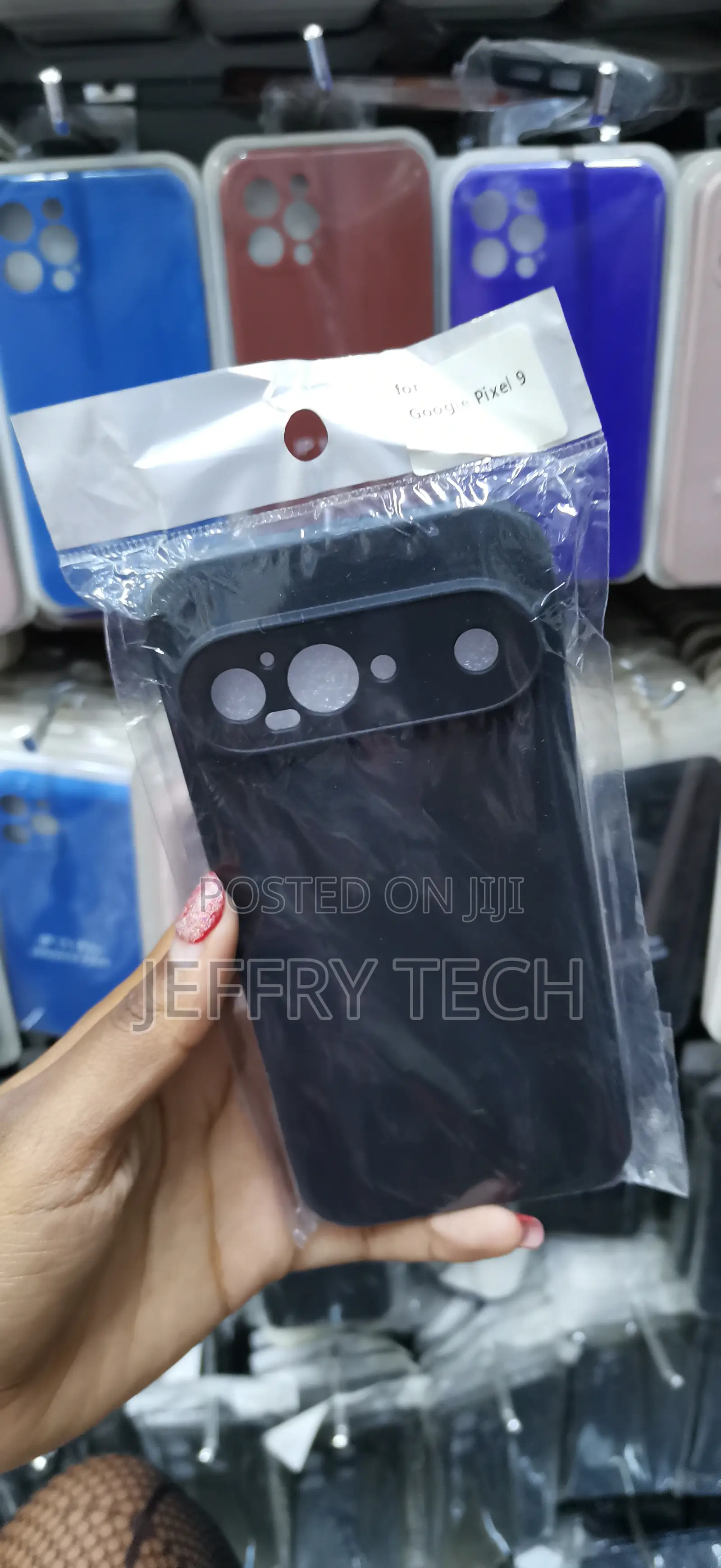 Dicwer Google Pixel 9 Soft Silicone Slim Back Case Cover