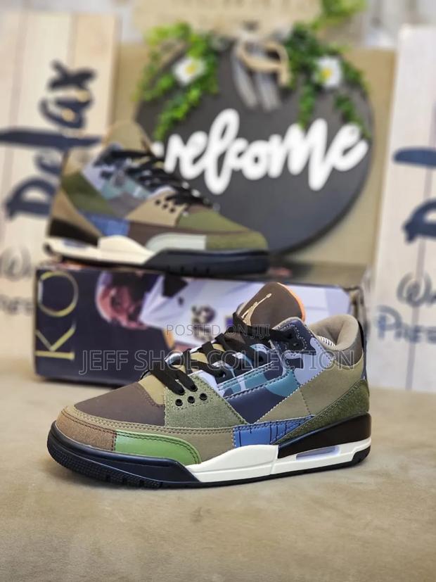 Air Jordan Retro 3 "Patchwork Top Quality - thumbnail 4