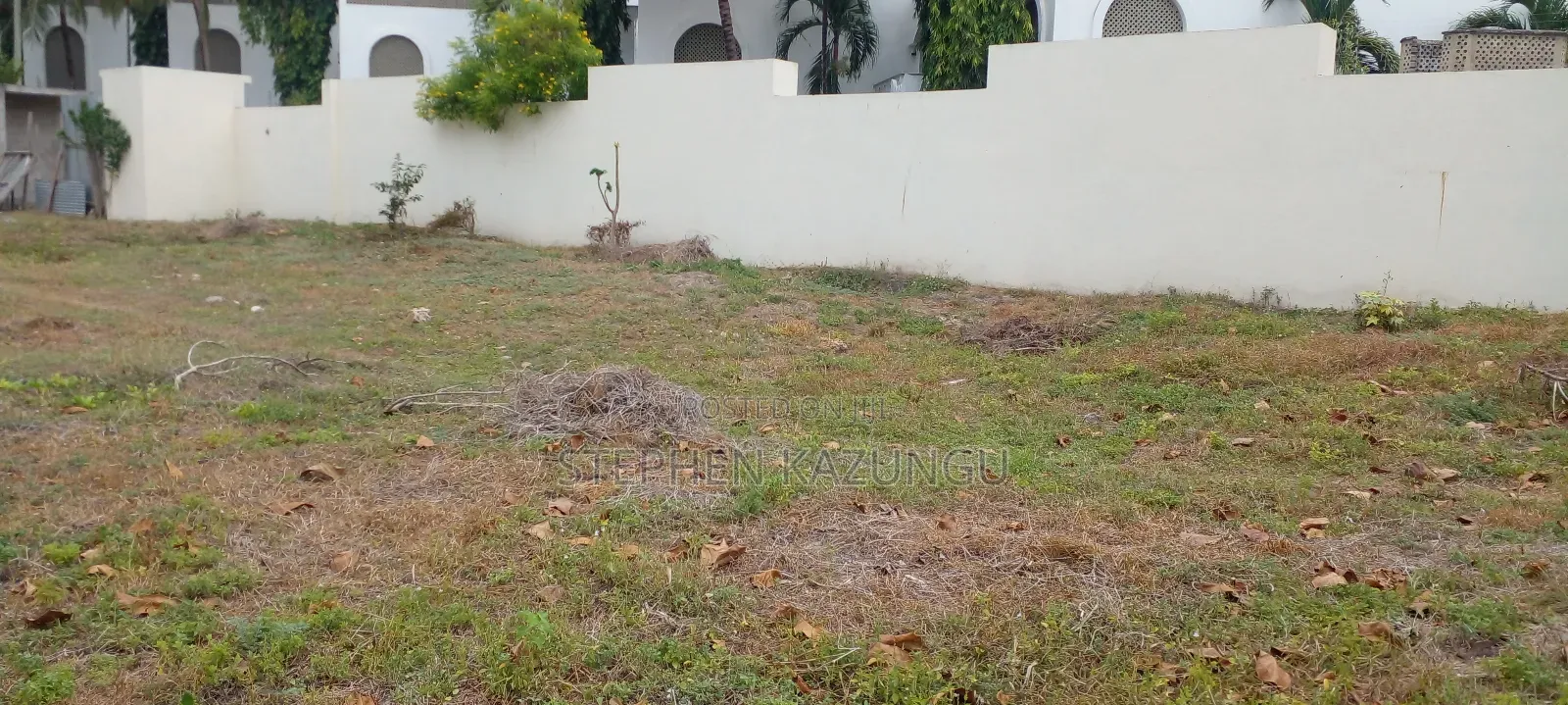 1 Acre White Sandy Beach Plot at Galu Beach in Diani.