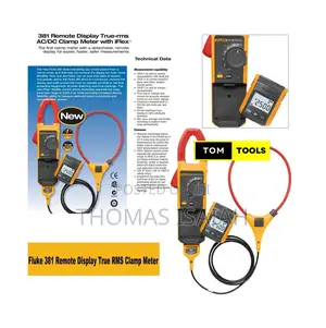 Fluke 381 Remote Display True Rms Ac Dc Clamp Meter