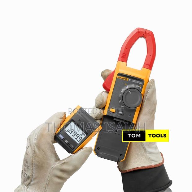 Fluke 381 Remote Display True Rms Ac Dc Clamp Meter - thumbnail 6