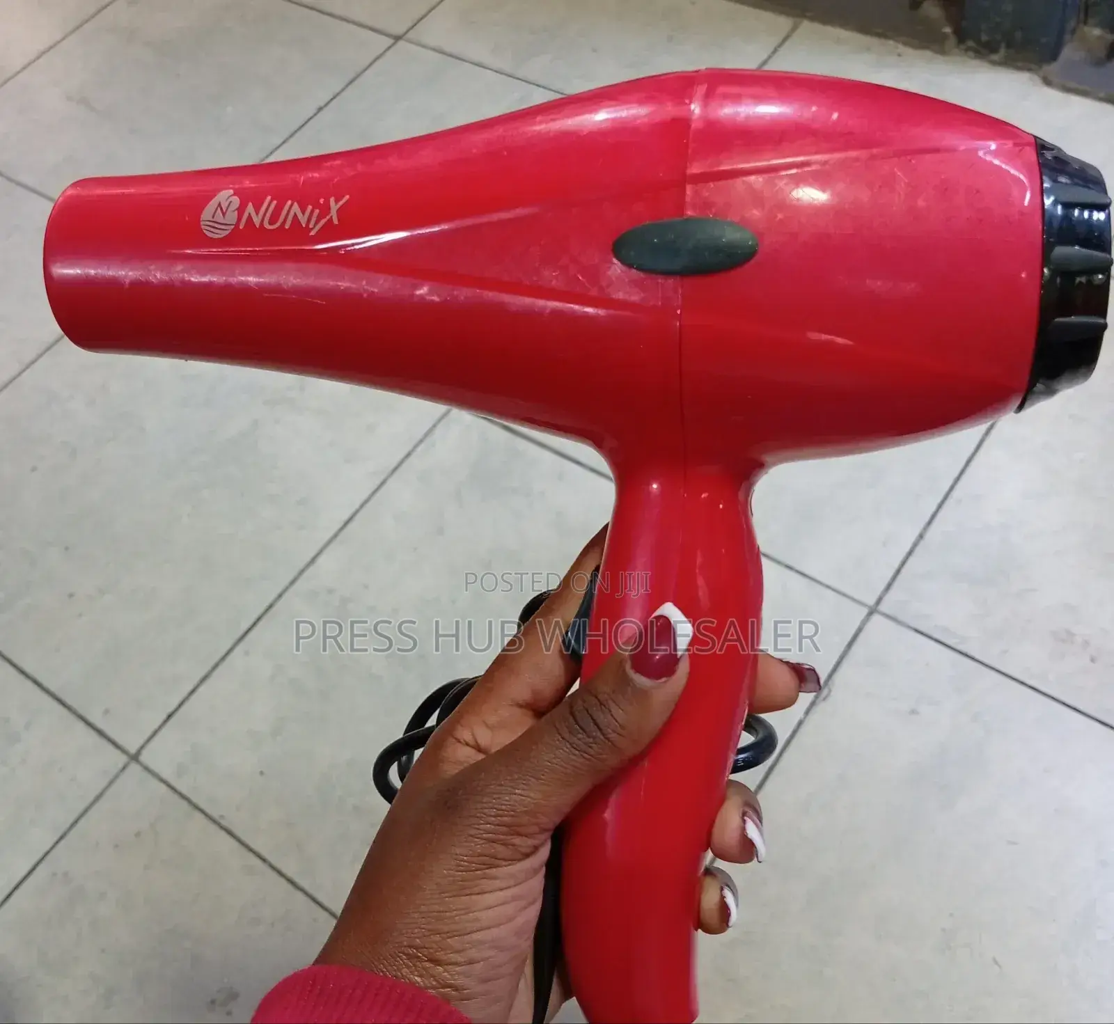 Nunix Hd-01 Red Hair Dryer.* 