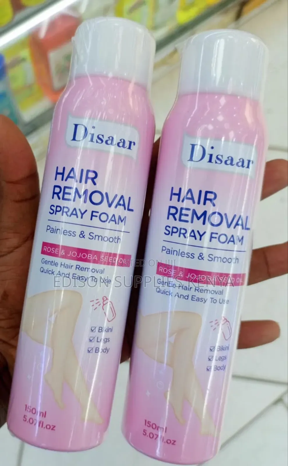 Hair Removal Spray Foam – Painless Smooth No Razor Bumps