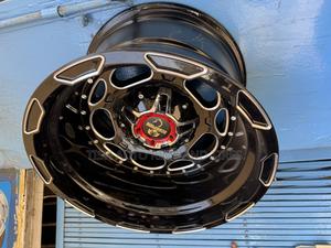 Black Silver Scopion 15 Inch 10j Rims Set - thumbnail 2