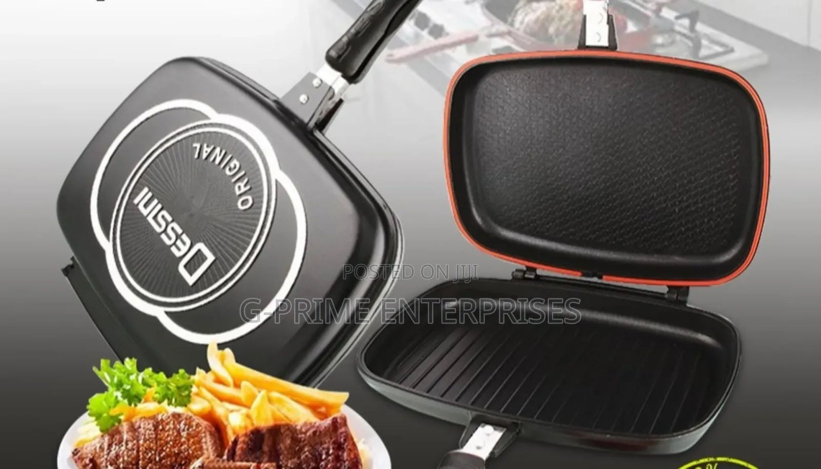 Double Sided Grill Pan -Original Dessini
