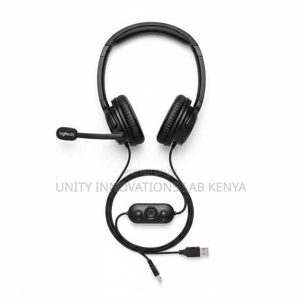 Logitech H390usb Computer Headset With Noisecancelling Mic - Brand New
