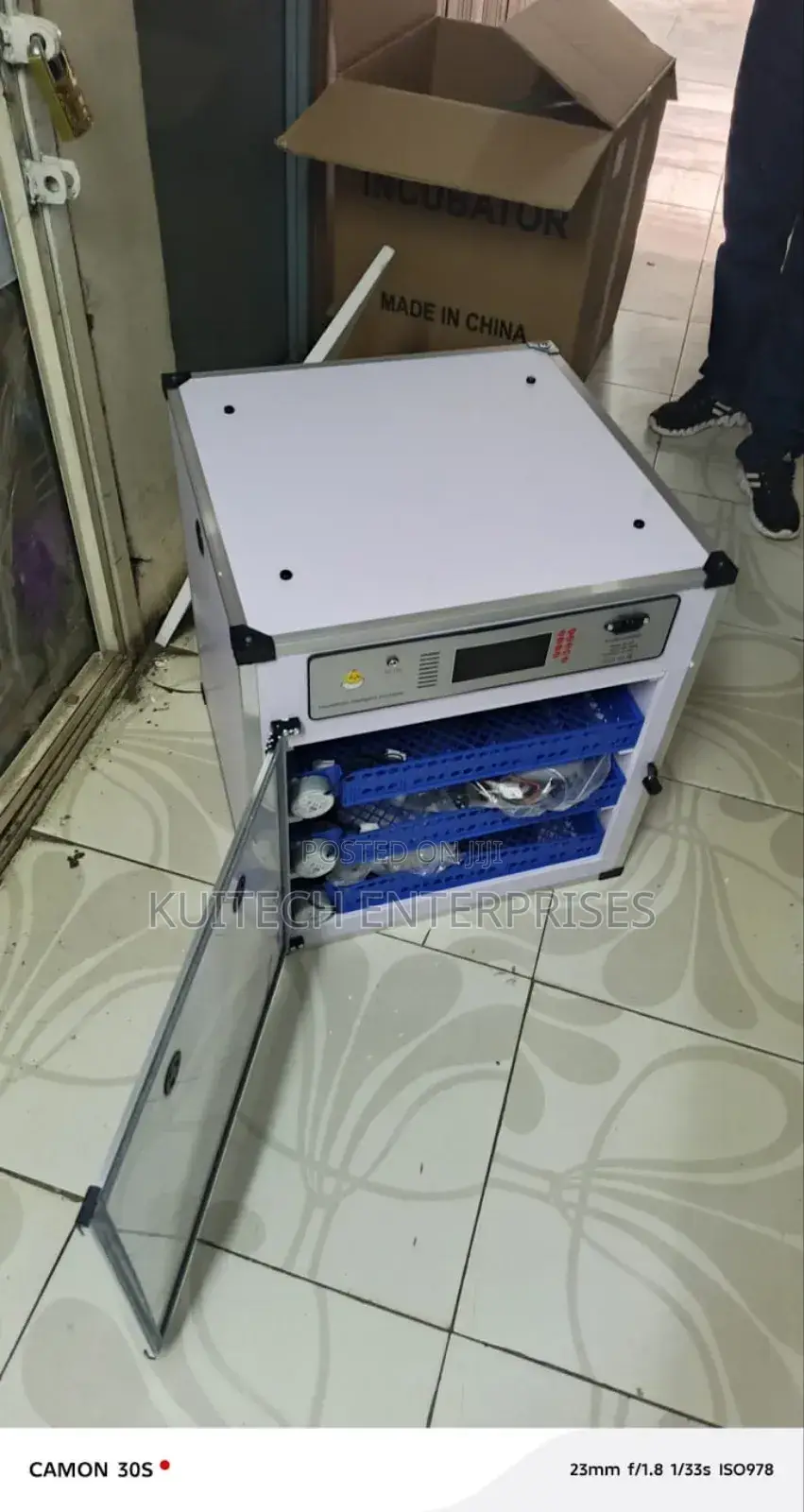 Automatic Egg Incubator/ Electric 204eggs Capacity Ac/Dc Incubator