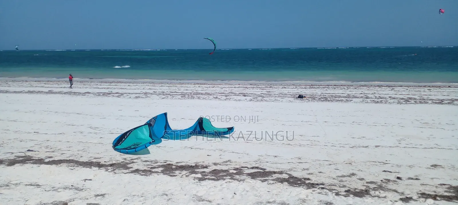 Galu Beach Plot 2 1/4 Acre Plot at a White Sandy at Galu.
