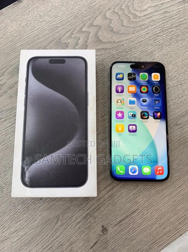 Apple iPhone 15 Pro Max 256 GB Gray - thumbnail 4