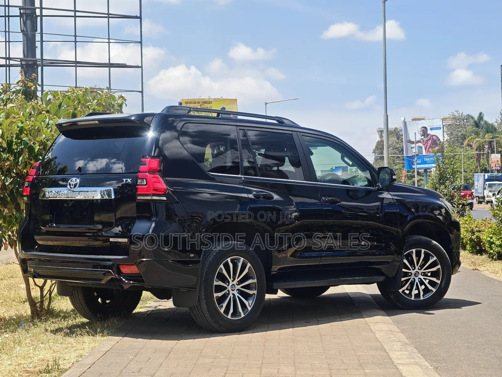 Toyota Land Cruiser Prado 2.8 2019 Matt Black