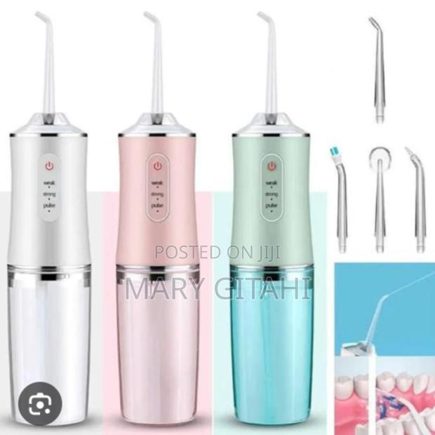 Rechargeable Portable Oral Care Irrigator With 4 Nozzles*