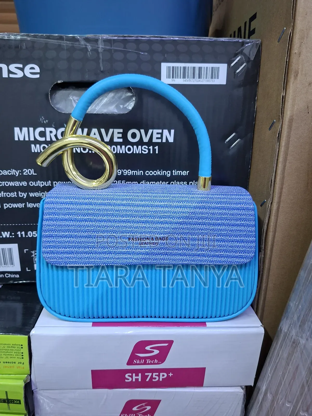 Cute Fashion Bags Blue Handbag