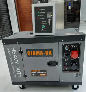 Cigma-Uk 15kva Silent Diesel Three Phase Generator With Ats