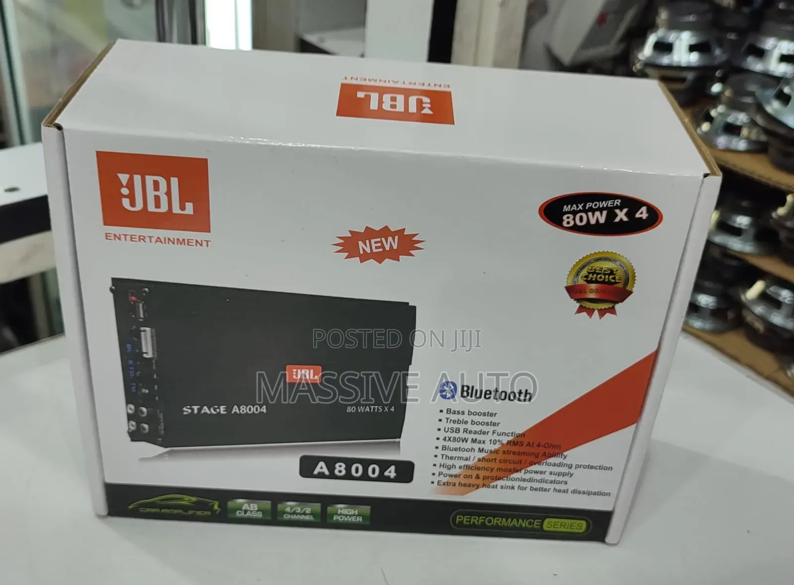Jbl Car Booster With Usb,Fm,Bt.Jbl Car Booster