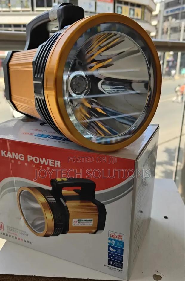 Industrial Rechargeable Torch . Kangpower Aluminium Search Light 120w