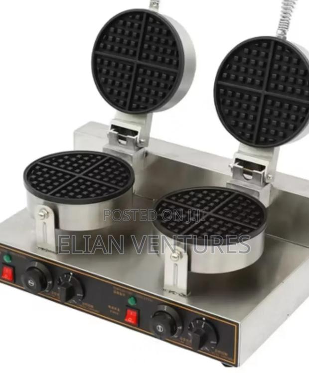 New Double Commercial Waffle Maker