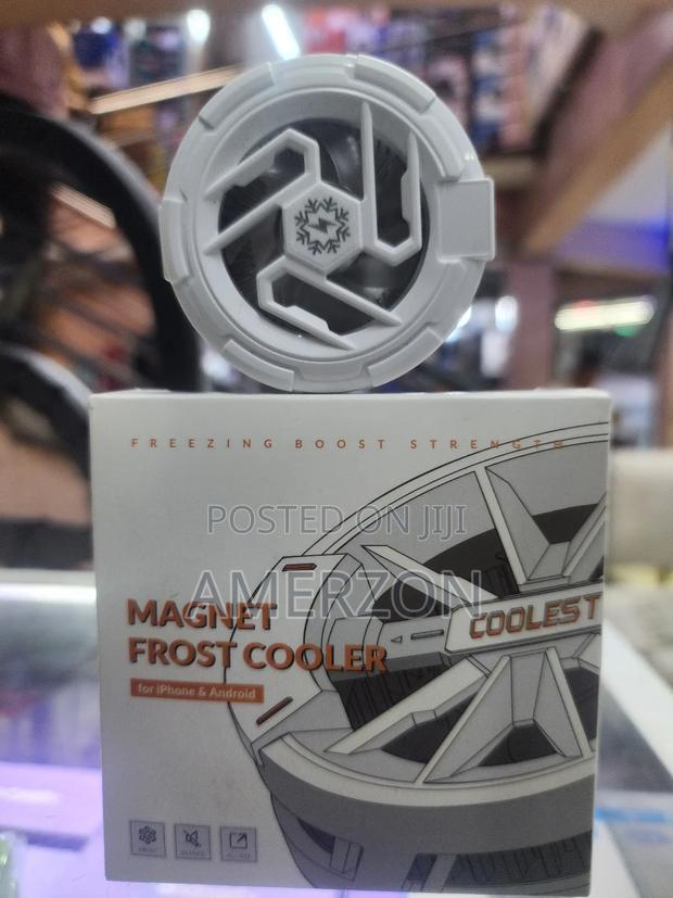 Phone Cooler for Gaming Streaming - Led Display Radiator Cooling
