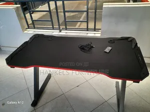 Setup
Modern Gaming Desk With Led Lights Cable Management