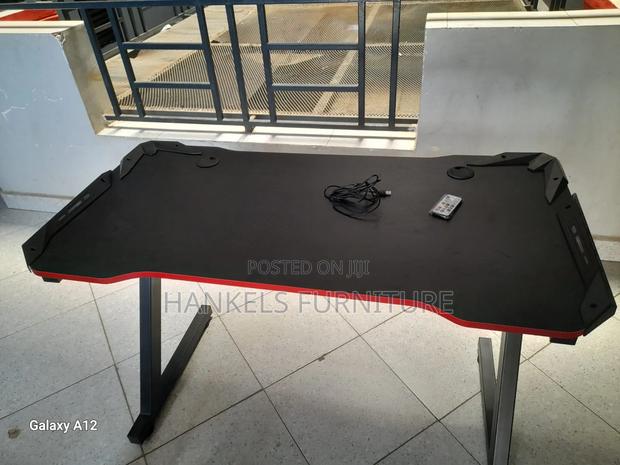 Setup
Modern Gaming Desk With Led Lights Cable Management