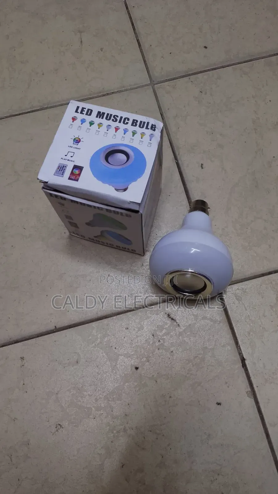 Led Light Bulb With a Built-in Bluetooth Speaker