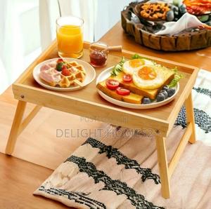 Breakfast in Bed Foldable Bamboo Tray_alp - thumbnail 2