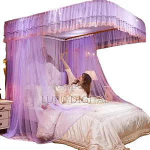 *2 Stand Mosquito Nets With Sliding Rails