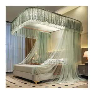 *2 Stand Mosquito Nets With Sliding Rails