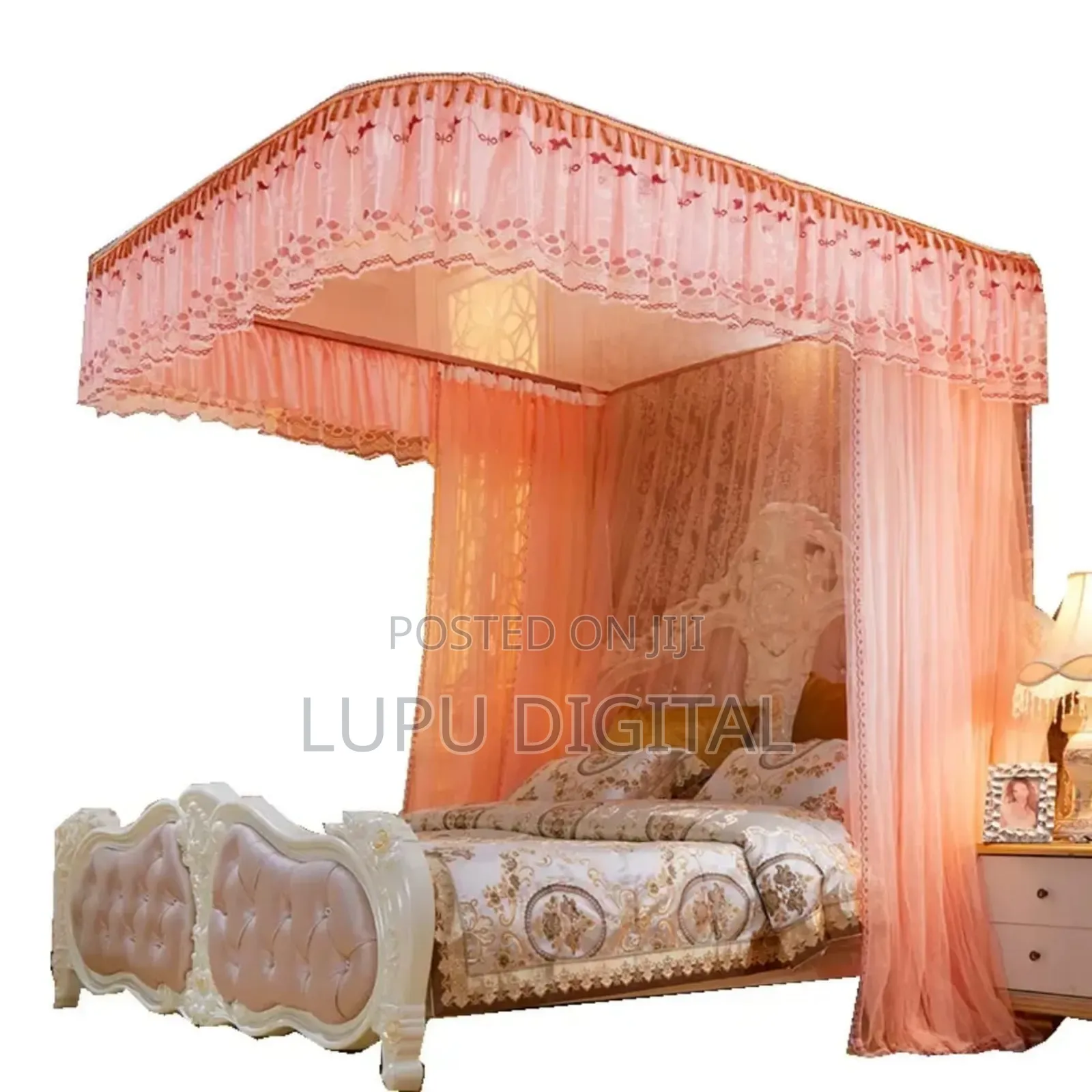 *2 Stand Mosquito Nets With Sliding Rails