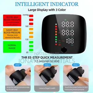 Wrist Led Blood Pressure Monitor Machine