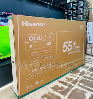 Hisense 85" Qled Uhd Vidaa Smart Tv
Frameless Screen Latest Model