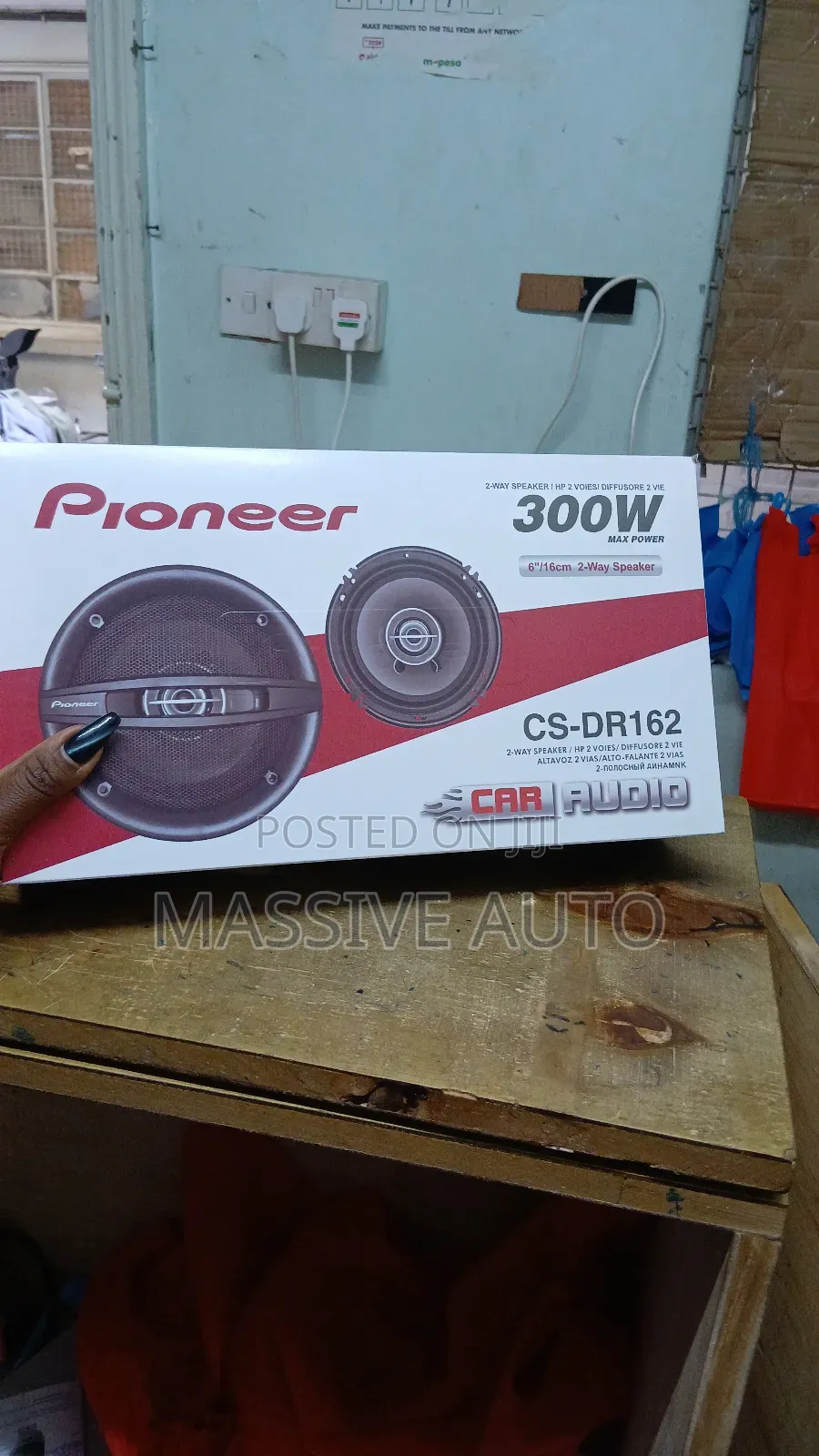 Generic Pioneer 6inch Car Door Speakers/ 300 W Pioneer Speakers