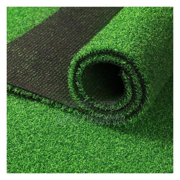 Home Carpet; Green Artificial Grass Carpet For Home Balcony - thumbnail 4
