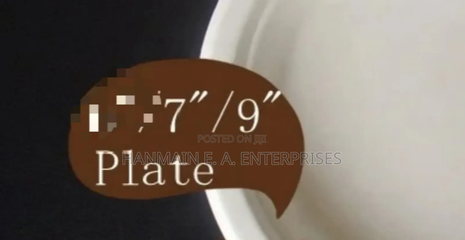 25 PCS Biodegradable Paper Plate Eco Friendly